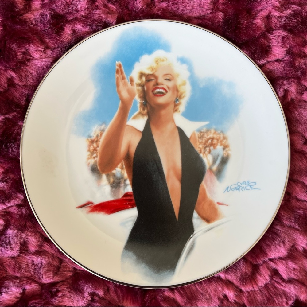 Vintage Delphi Marilyn Monroe ‘Stopping Traffic’ Collectible Plate 1993
